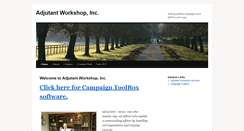 Desktop Screenshot of corp.adjutant.com